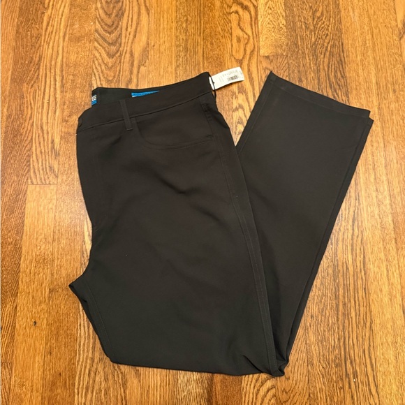 Roundtree & Yorke men’s black performance dress pants 40x32 - Picture 1 of 5